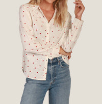 Dylan - Hearts Button Down Shirt