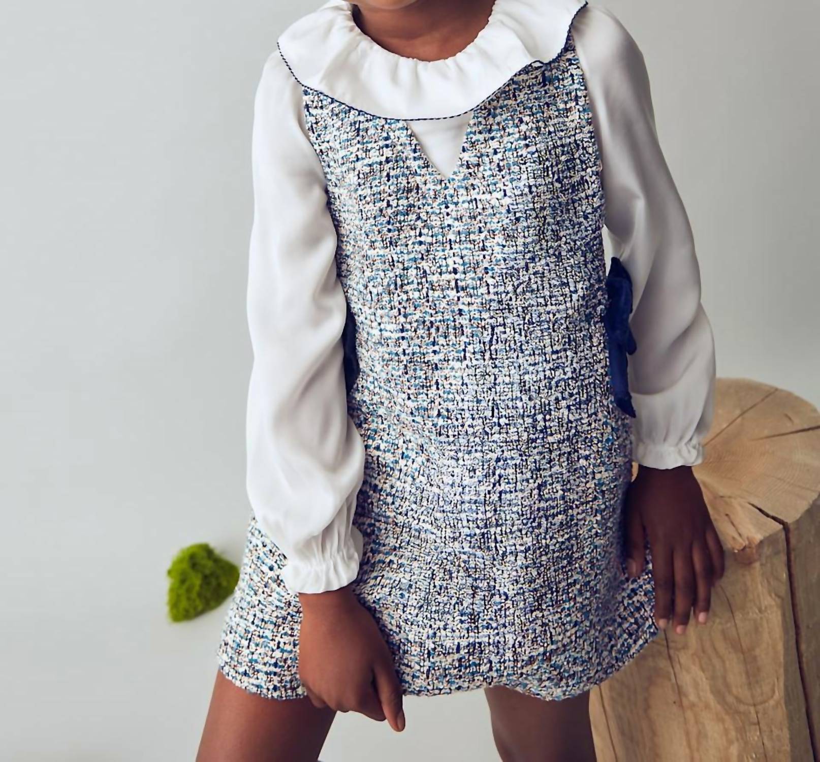 Mayoral - Girl's Combined Pinafore Dress