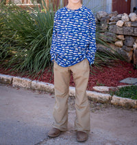 Blue Quail Clothing Co. - Catch of the Day Long Sleeve Performance Tee