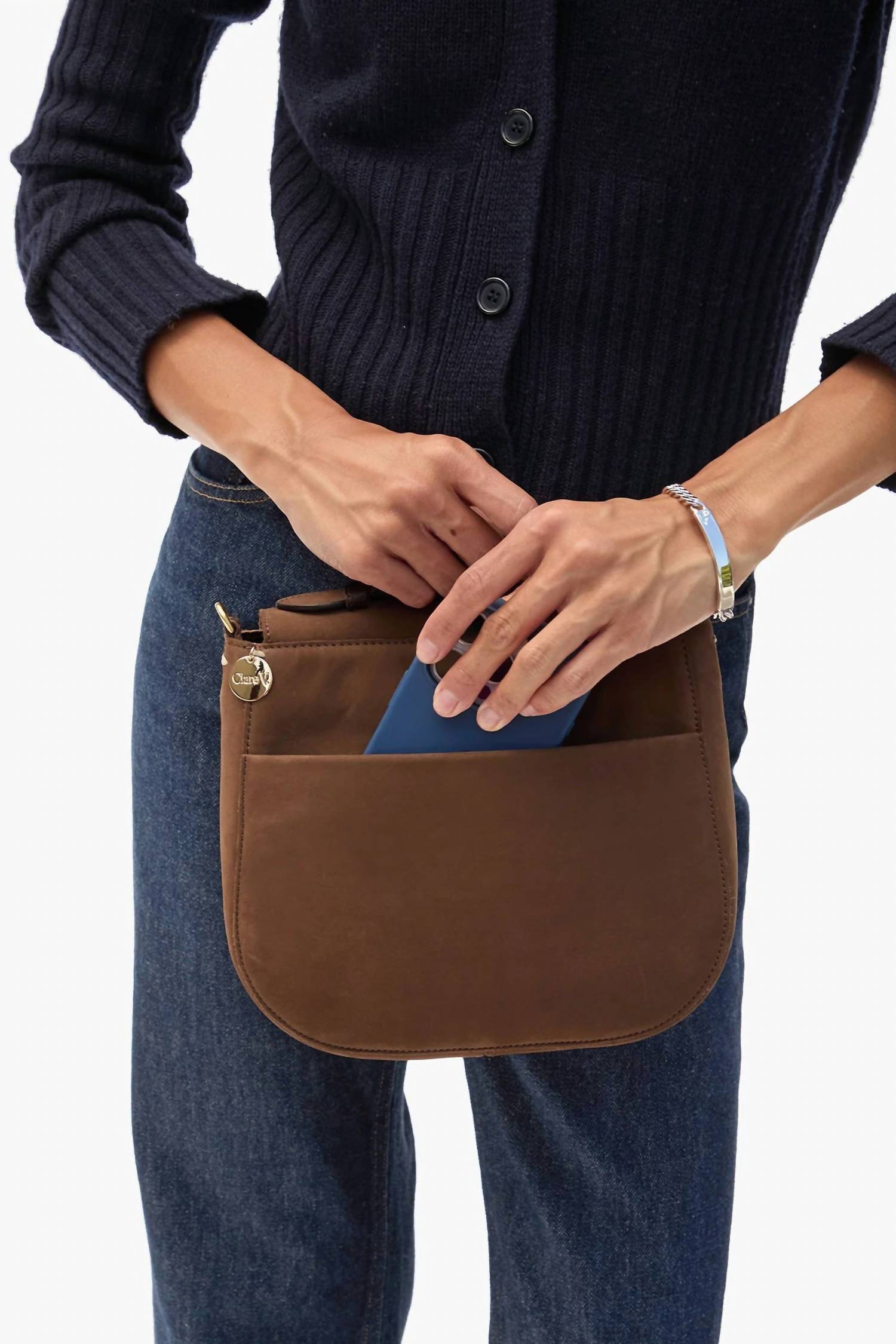 Clare V. - Women's Turnlock Louis With Top Handle Bag