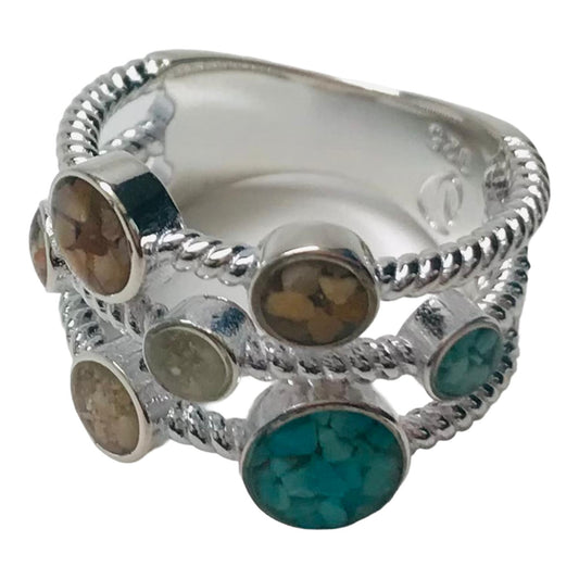 Dune Jewelry - Rope Seven Sand Ring