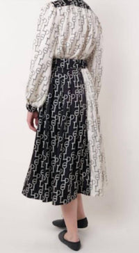 La Prestic Ouiston - Venise Midi Flared Skirt