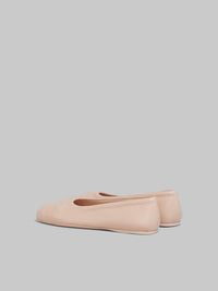Marni - Women's Nappa Leather Seamless Little Bow Ballet Flat
