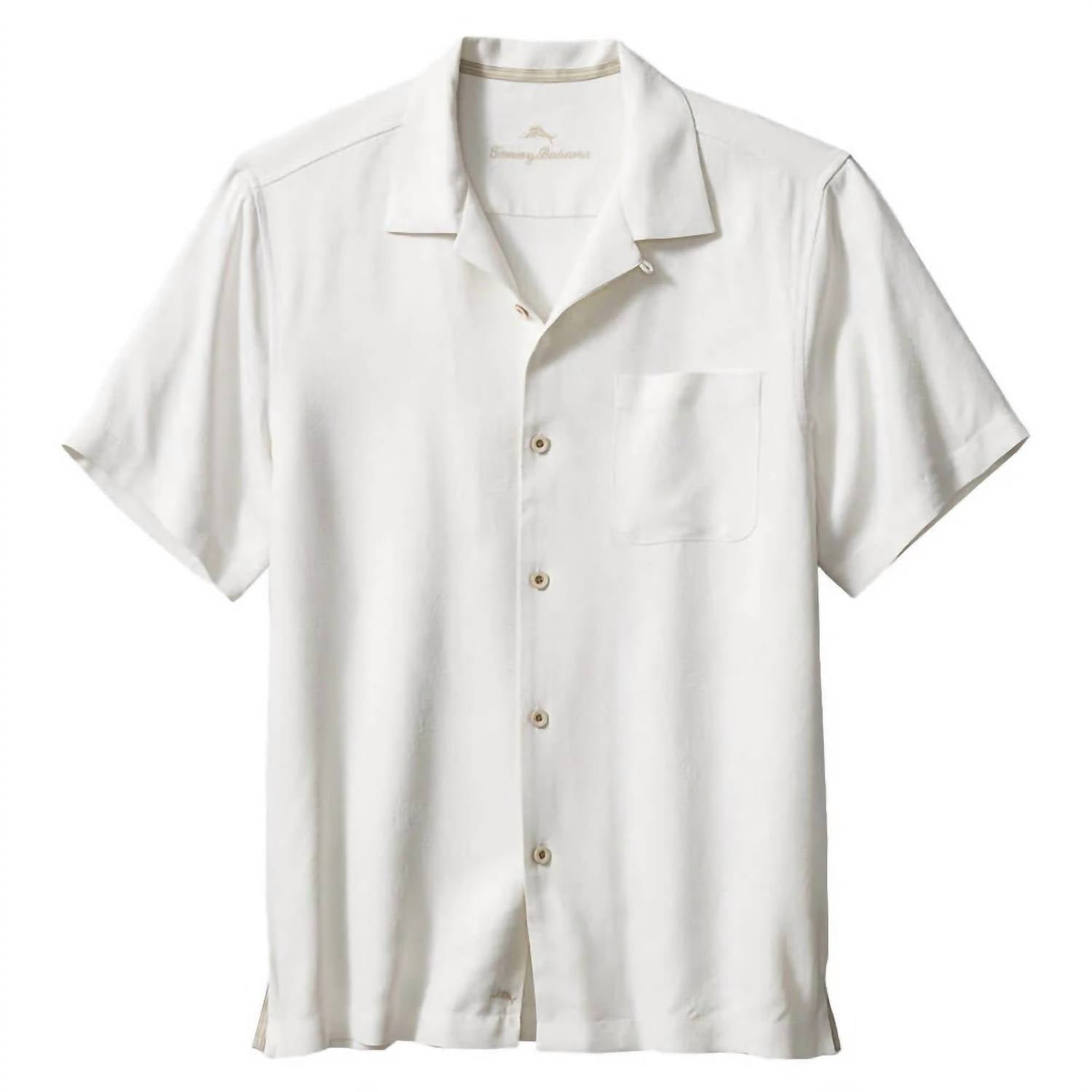 TOMMY BAHAMA Tropic Isles Silk Camp Shirt in continental - men's t-shirt - alternate view