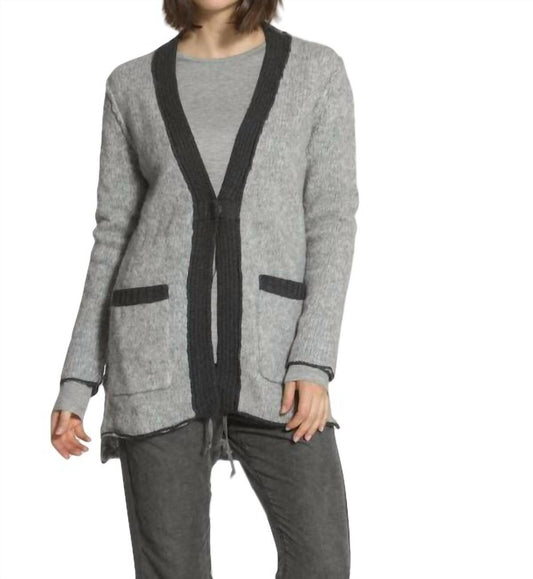 Boucle Snap Cardigan