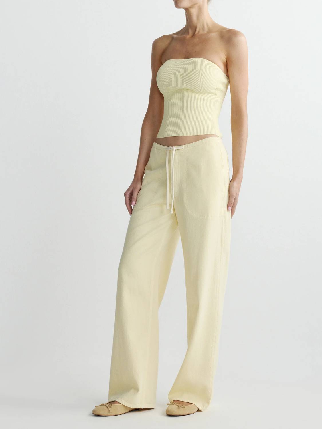 Dl1961 - Women'S - Sienna Low-slung Wide Leg Pant