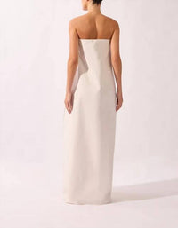 Adriana Degreas - Structured Petal Maxi Dress