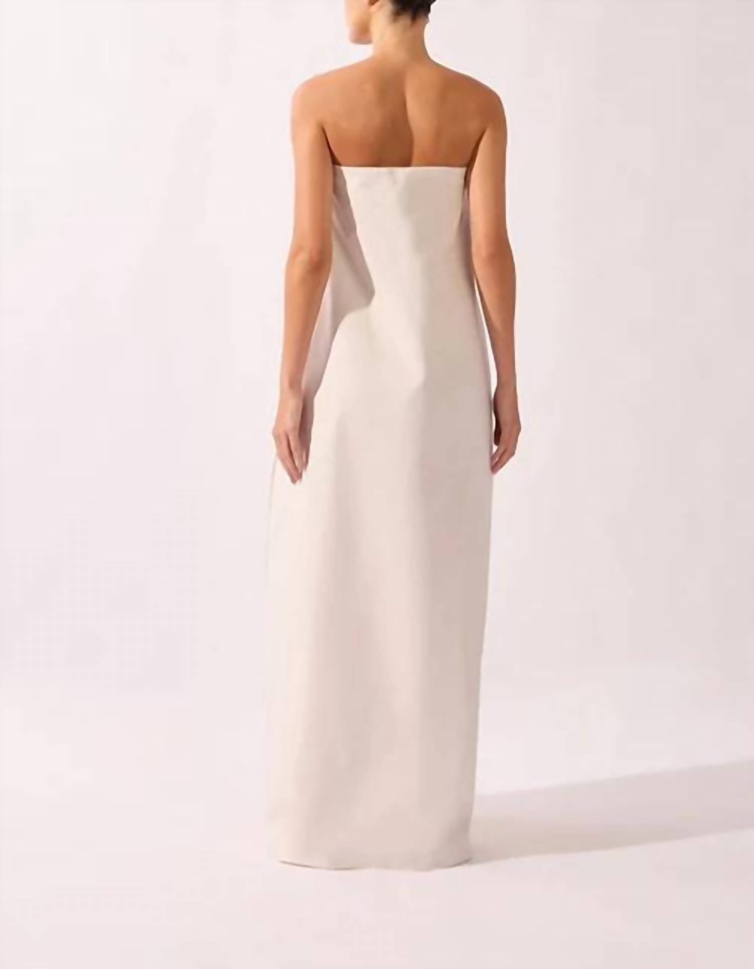 Adriana Degreas - Structured Petal Maxi Dress
