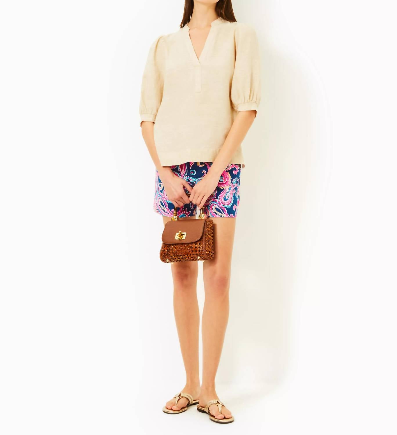 Lilly Pulitzer - Mialeigh Elbow Sleeve Top