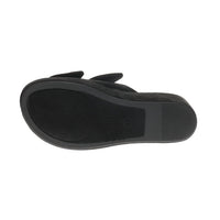 Corkys Footwear Women's Bowed Up Wedge Shoes in black faux suede - women's shoe - alternate view