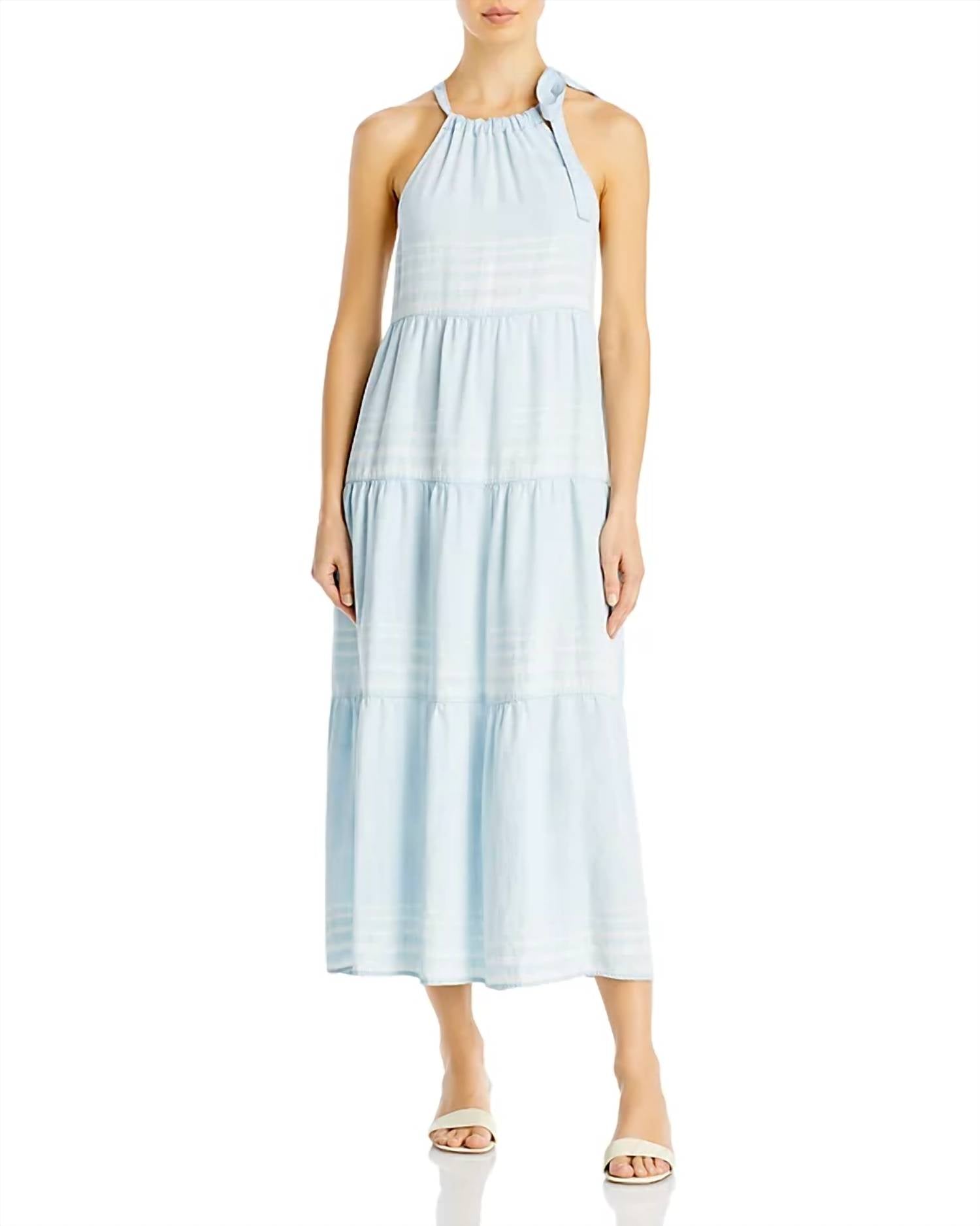 Bella Dahl - Tiered Halter Midi Dress