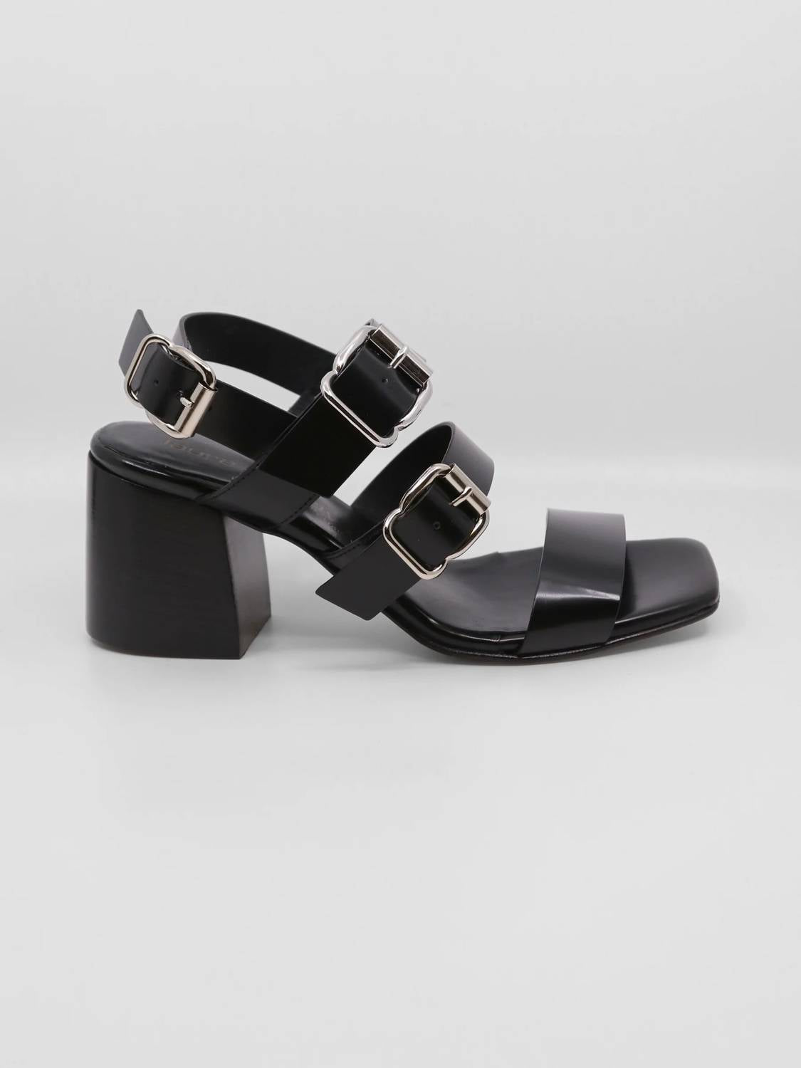 Laura Bellariva - Women's Abrasivato Three Strap Block Heel Sandal
