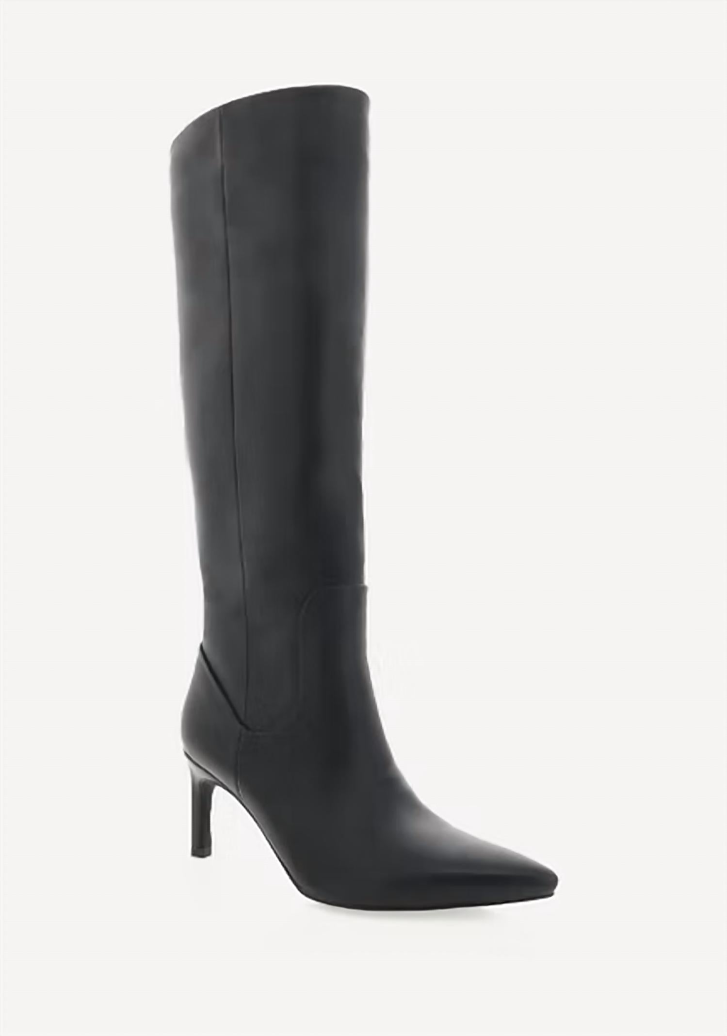 BiLLiNi Women's Huda Knee High Stiletto Boot in black - women's shoe