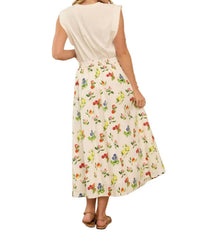 Skies Are Blue - Isabel Midi Skirt