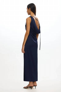 Significant Other - Alyssa One-shoulder Satin Maxi Gown