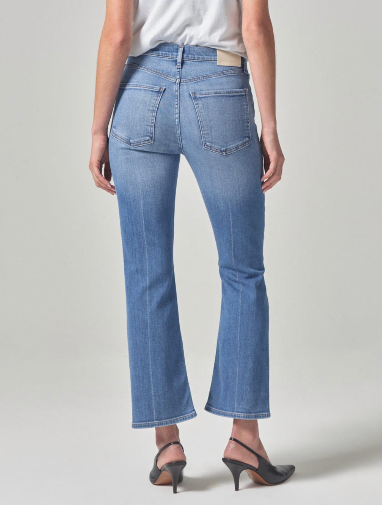 Citizens Of Humanity - Isola Cropped Bootcut Jeans