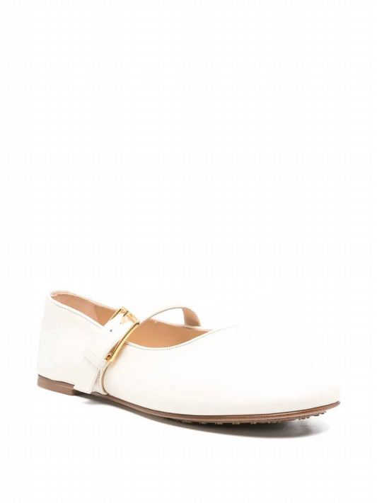 Dear Frances - Women's Balla Buckle Flat Shoes