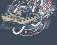 Huck Outdoors - Men's Full Throttle And Freedom Tee
