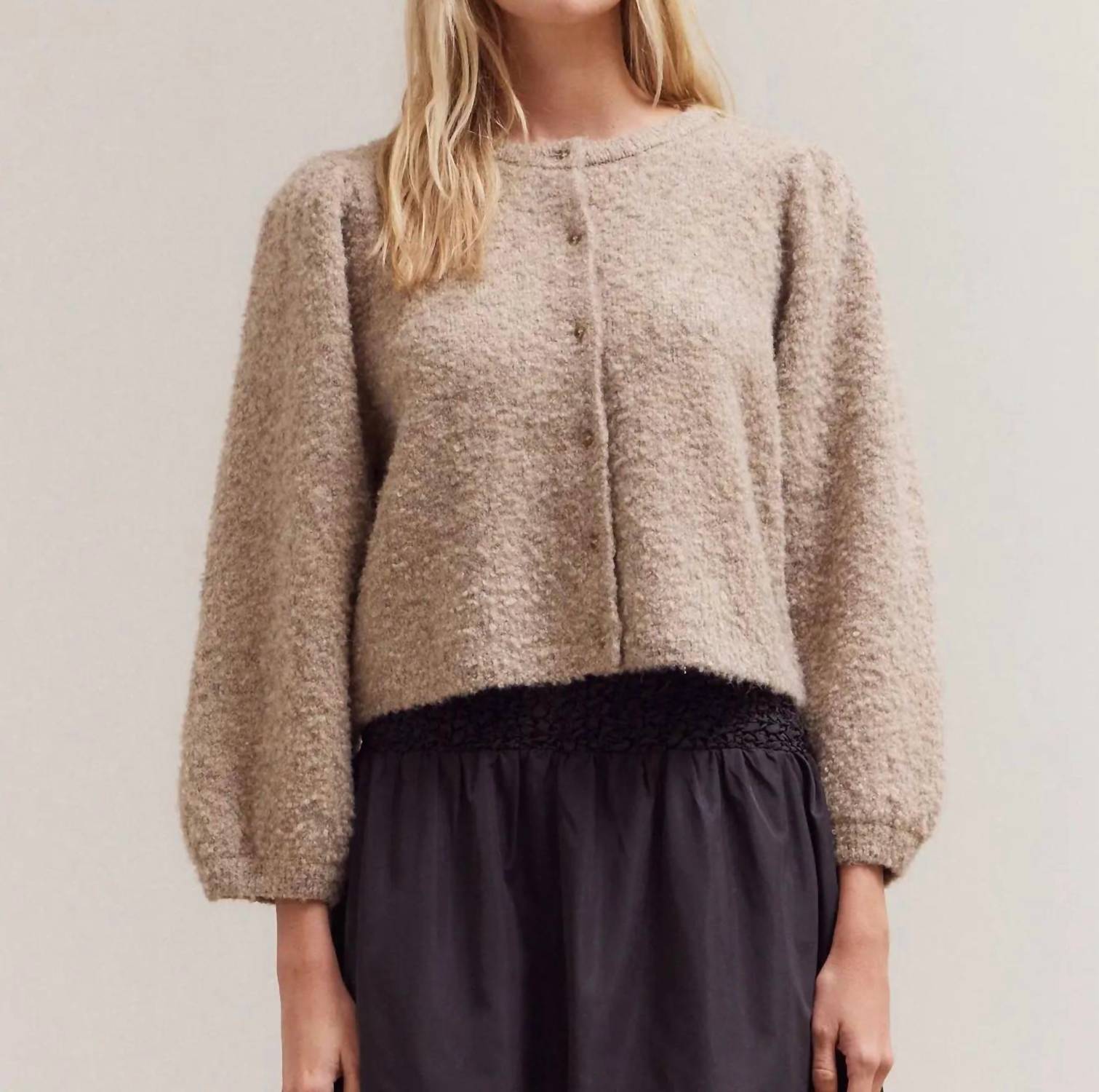 Grade & Gather - Lacie Cropped Cardigan