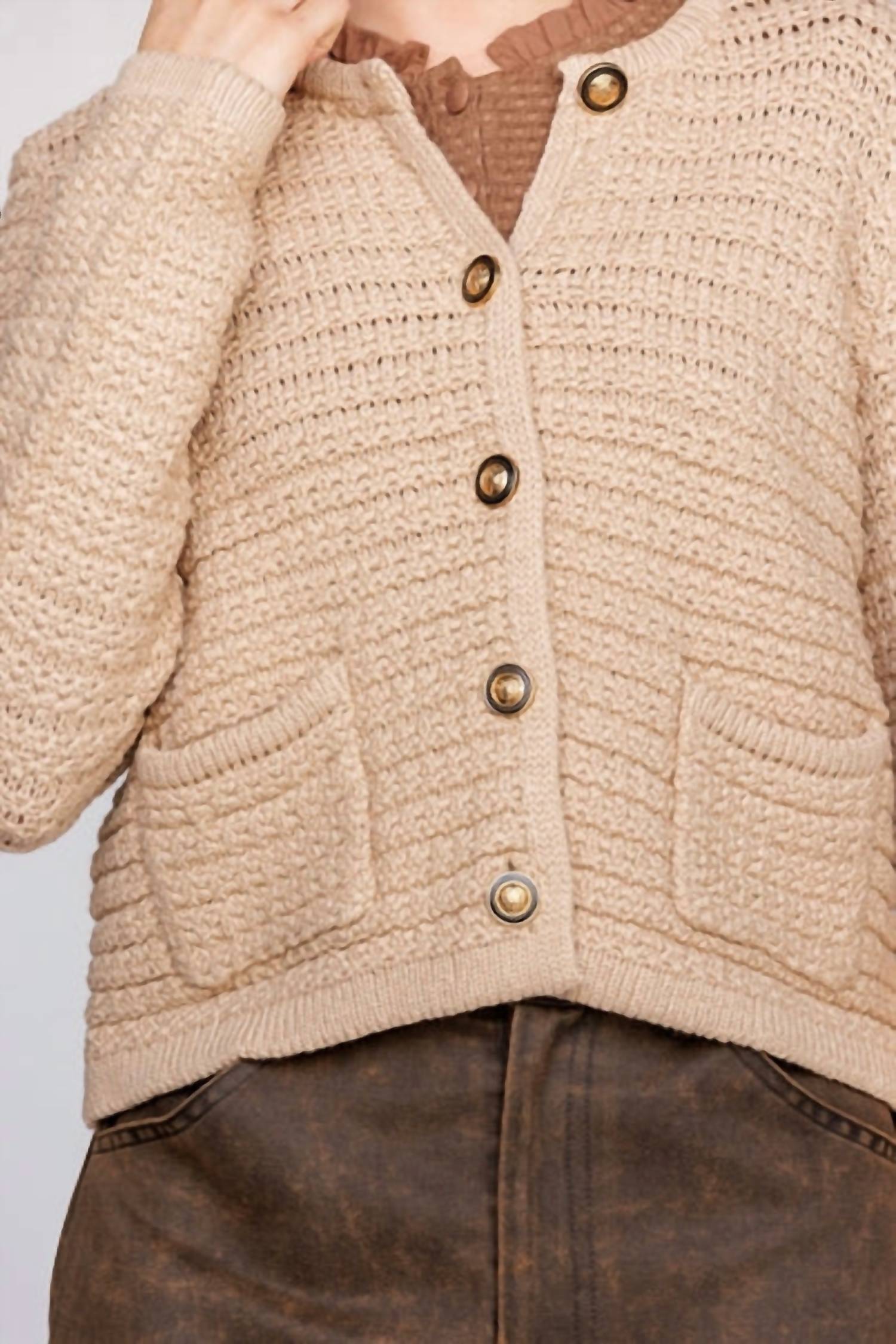 Storia - Blaire Collared Cardigan