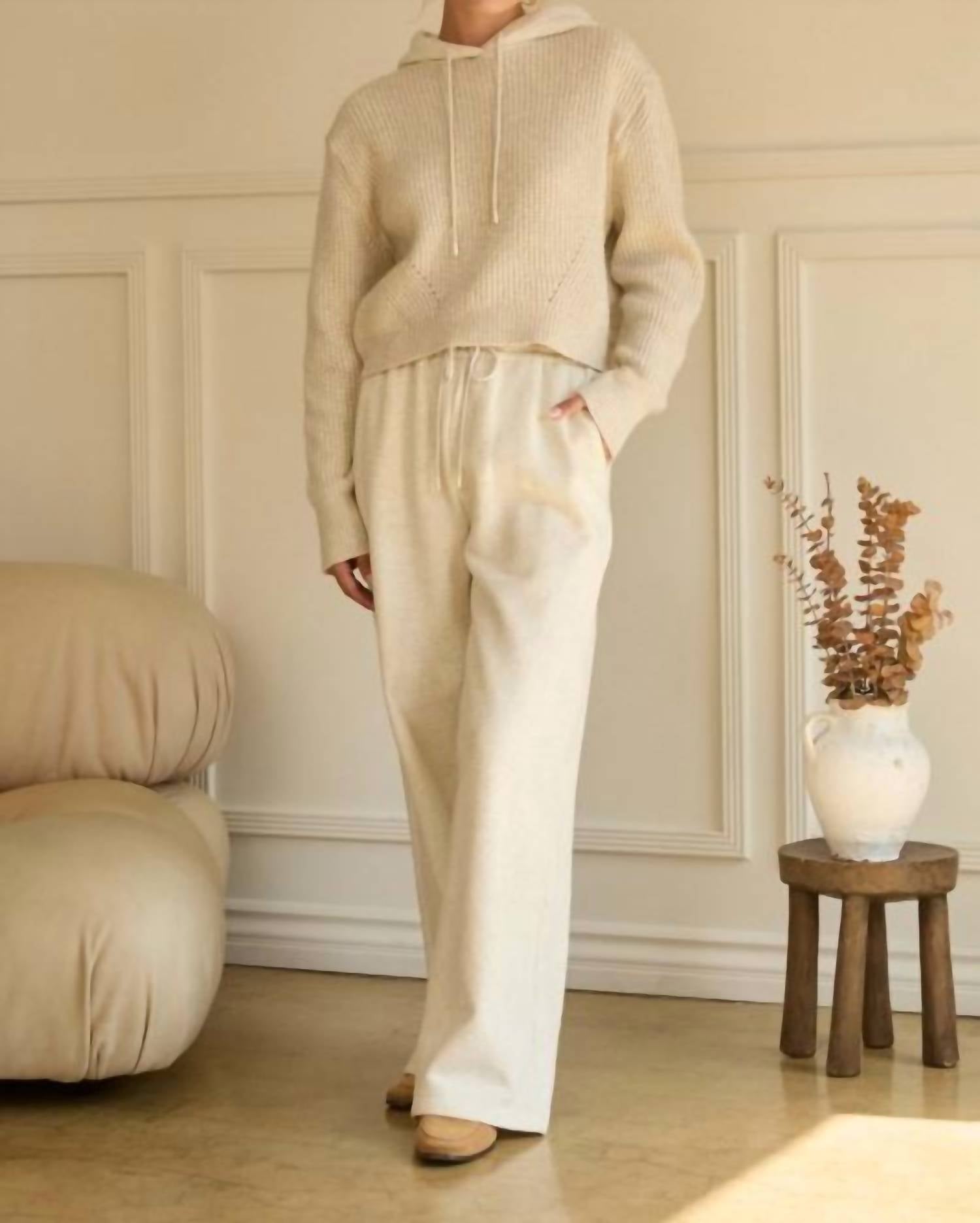 Skies Are Blue - Elastic Waist Pull-on Sweatpants
