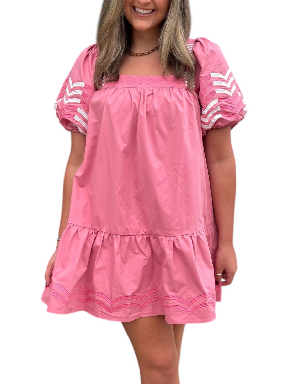Strut & Bolt - Rose Mosaic Mini Dress