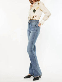 Kancan - Raven High Rise Skinny Bootcut Jeans