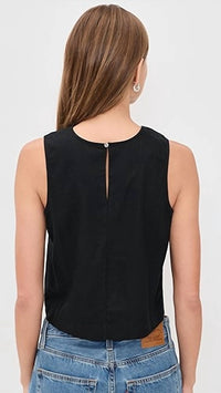Z Supply - Sloane Linen Cropped Tank Top