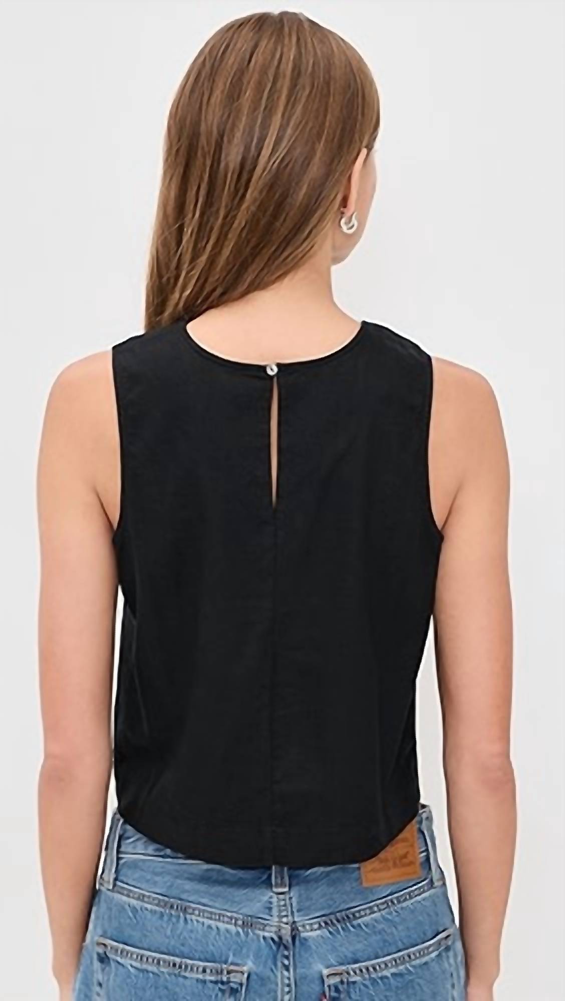 Z Supply - Sloane Linen Cropped Tank Top