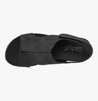Corkys Footwear Women's For Keeps Wedge Sandals in black - women's shoe - alternate view