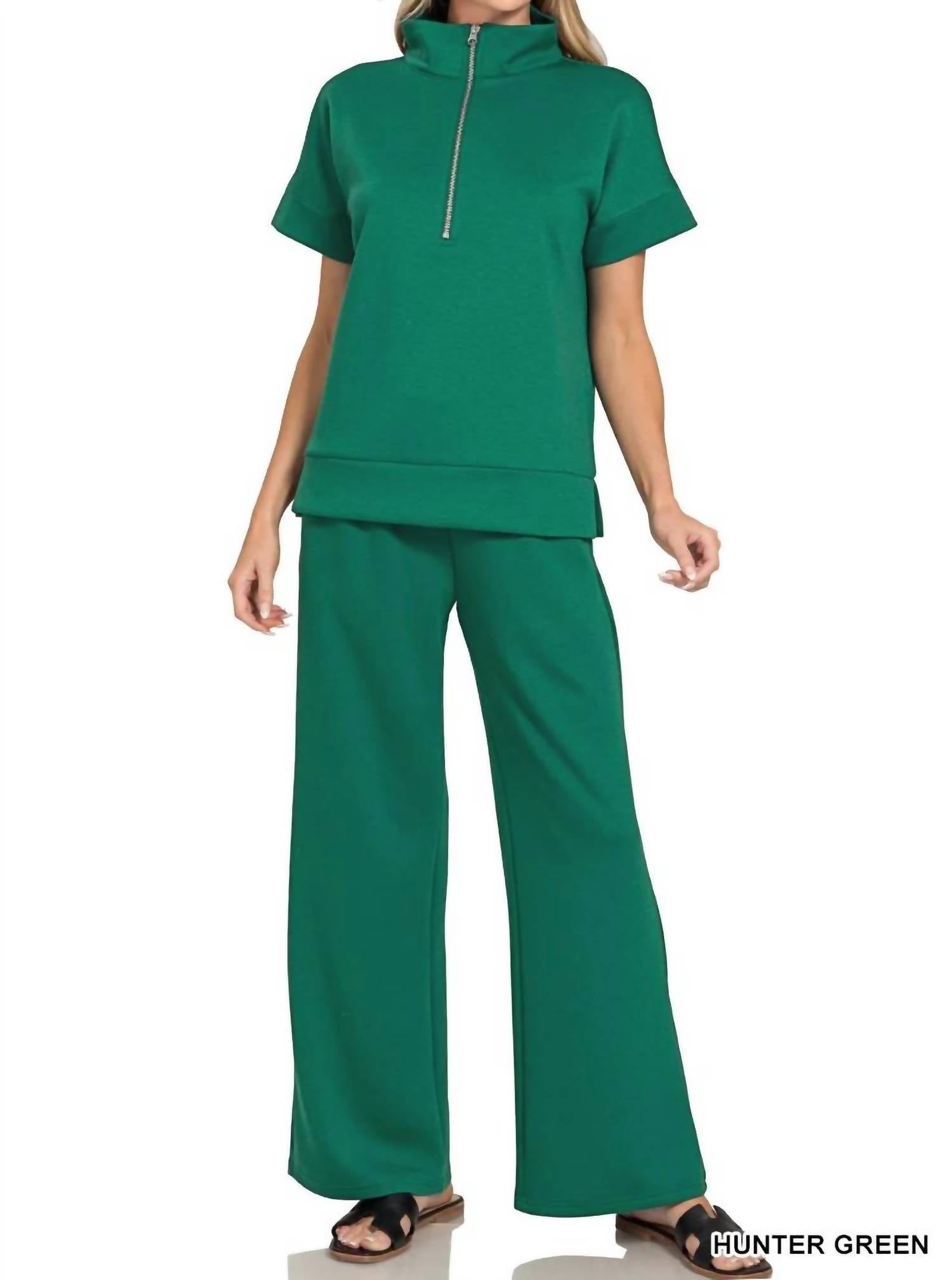 Zenana - Women's Structured Stretch Pullover Top