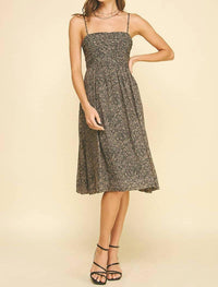 Pinch - Ella Leopard Midi Dress