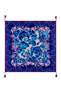 Johnny Was Women's Liatris Silk Scarf in multi - women's scarf