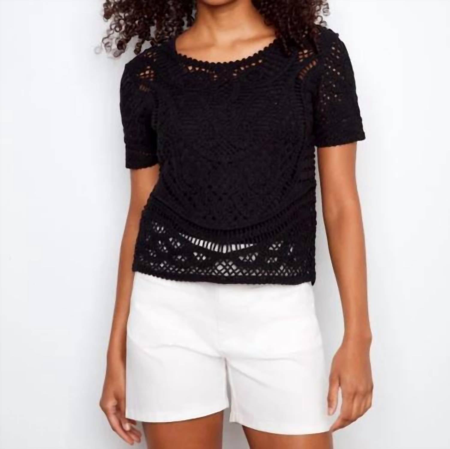 Charlie B - Reversible Cotton Crochet Top