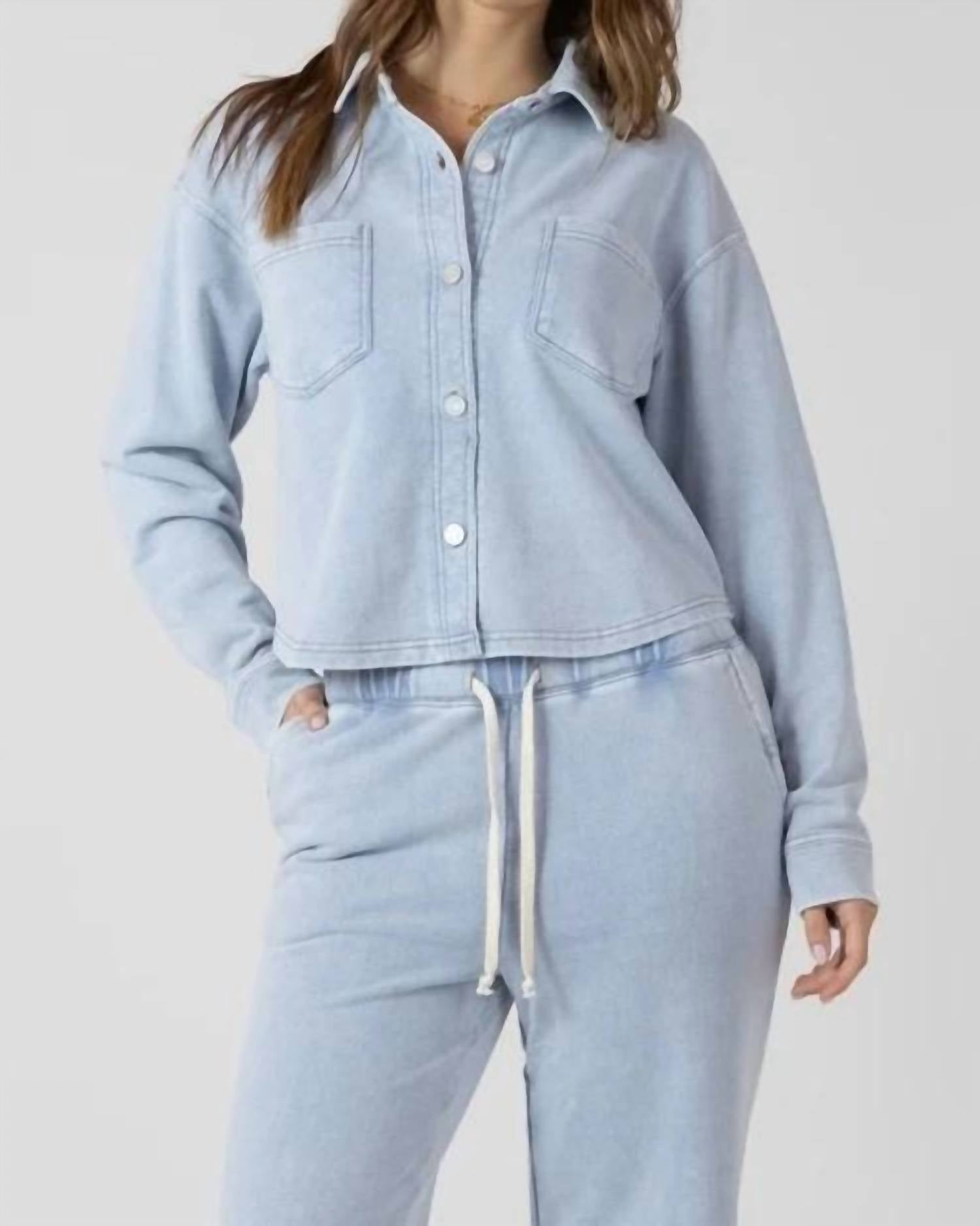 Dex - Button Up Knit Top