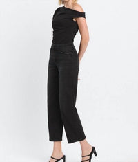 Vervet By Flying Monkey - Amelia High Rise Barrel Jeans