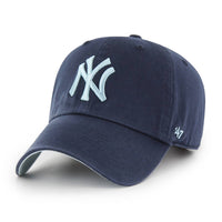’47 Men's New York Yankees Ballpark Clean Up Adjustable Cap in navy light blue - men's hat