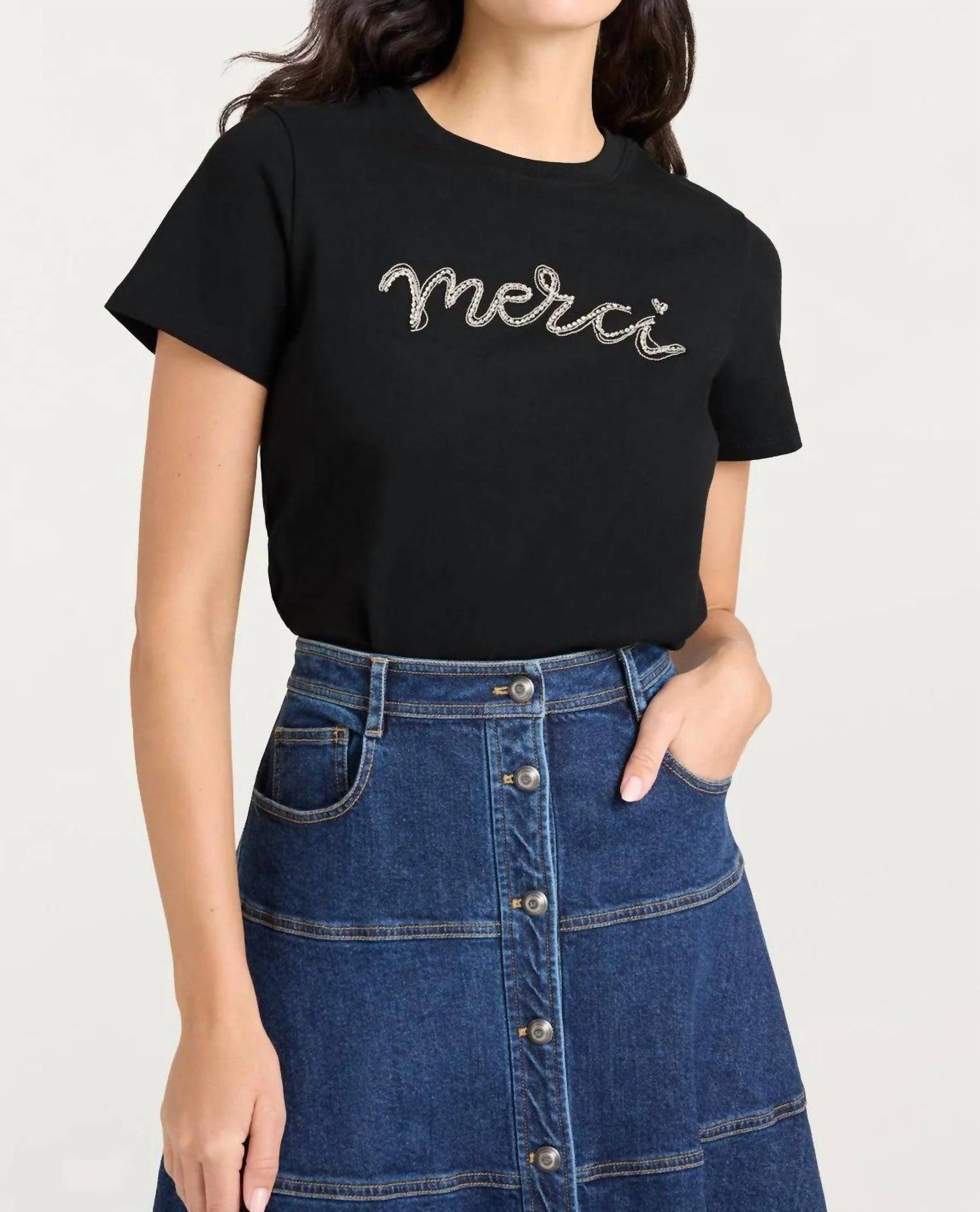Cinq A Sept - Merci Chain Tee