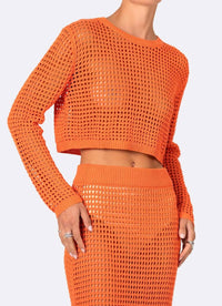 Nonchalant Label - Jovi Long Sleeve Crop Top