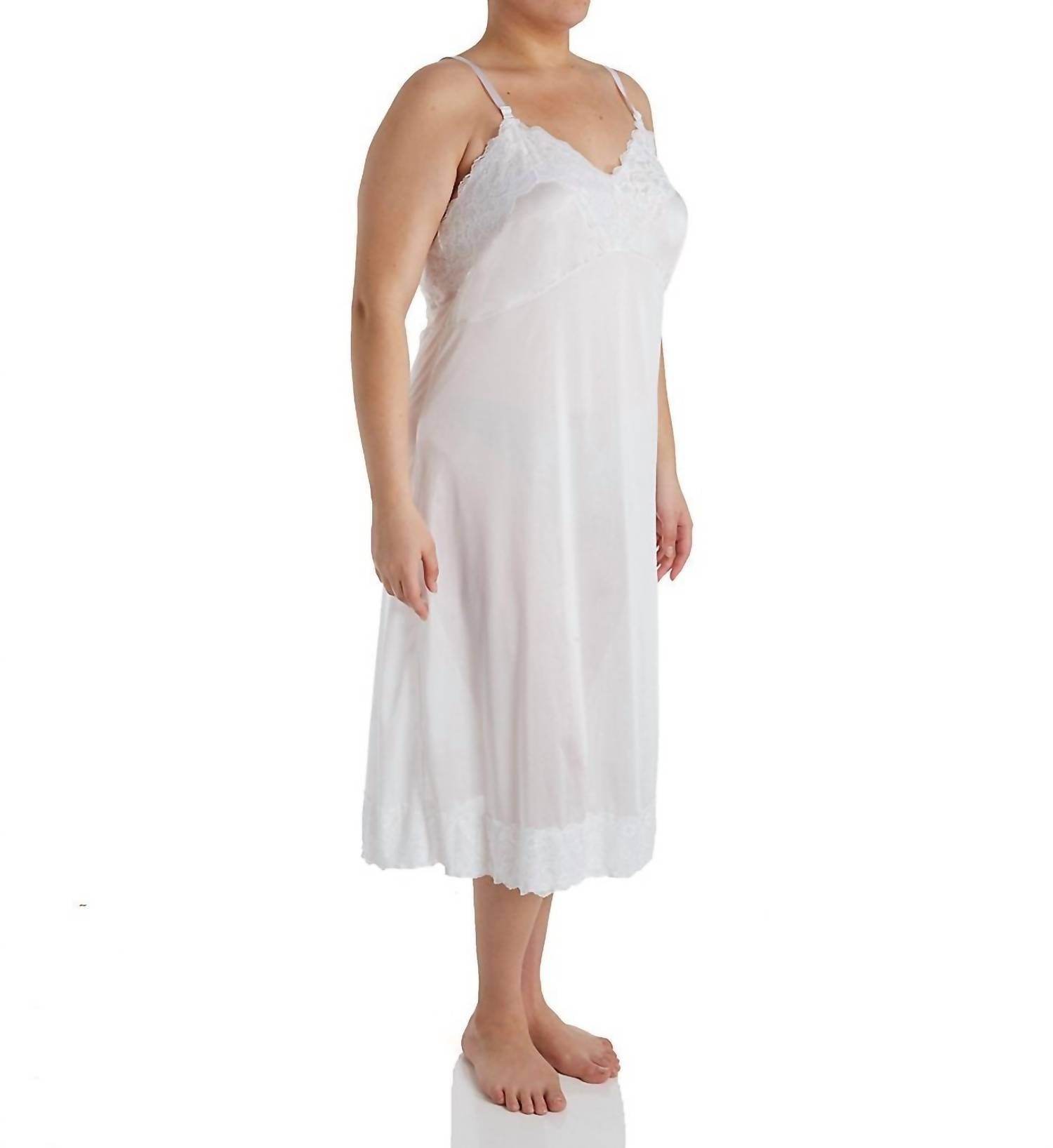 Shadowline Lingerie - Adjustable Strap Full Slip - Plus