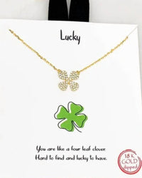 Southern Seoul - Women's Lucky Shamrock Necklace