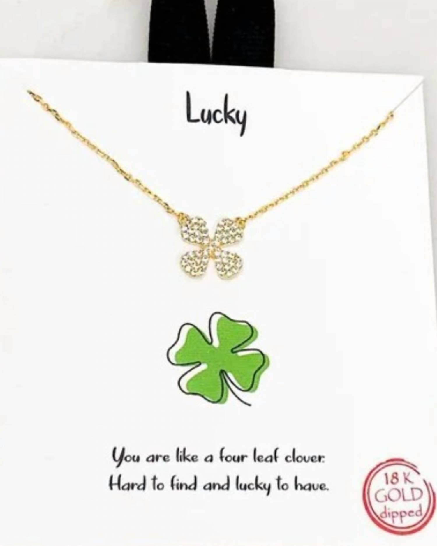 Southern Seoul - Women's Lucky Shamrock Necklace