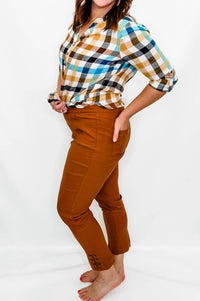 Multiples - Twill Ankle Pants