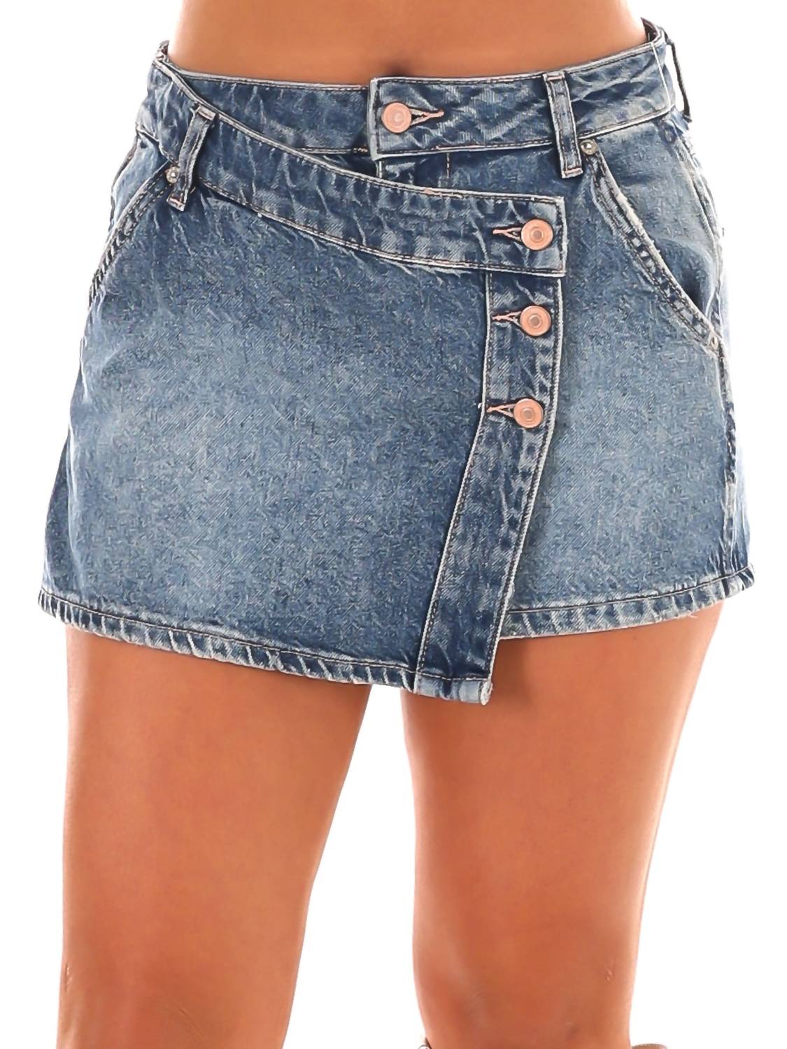 Free People - Wynne Denim Skirt