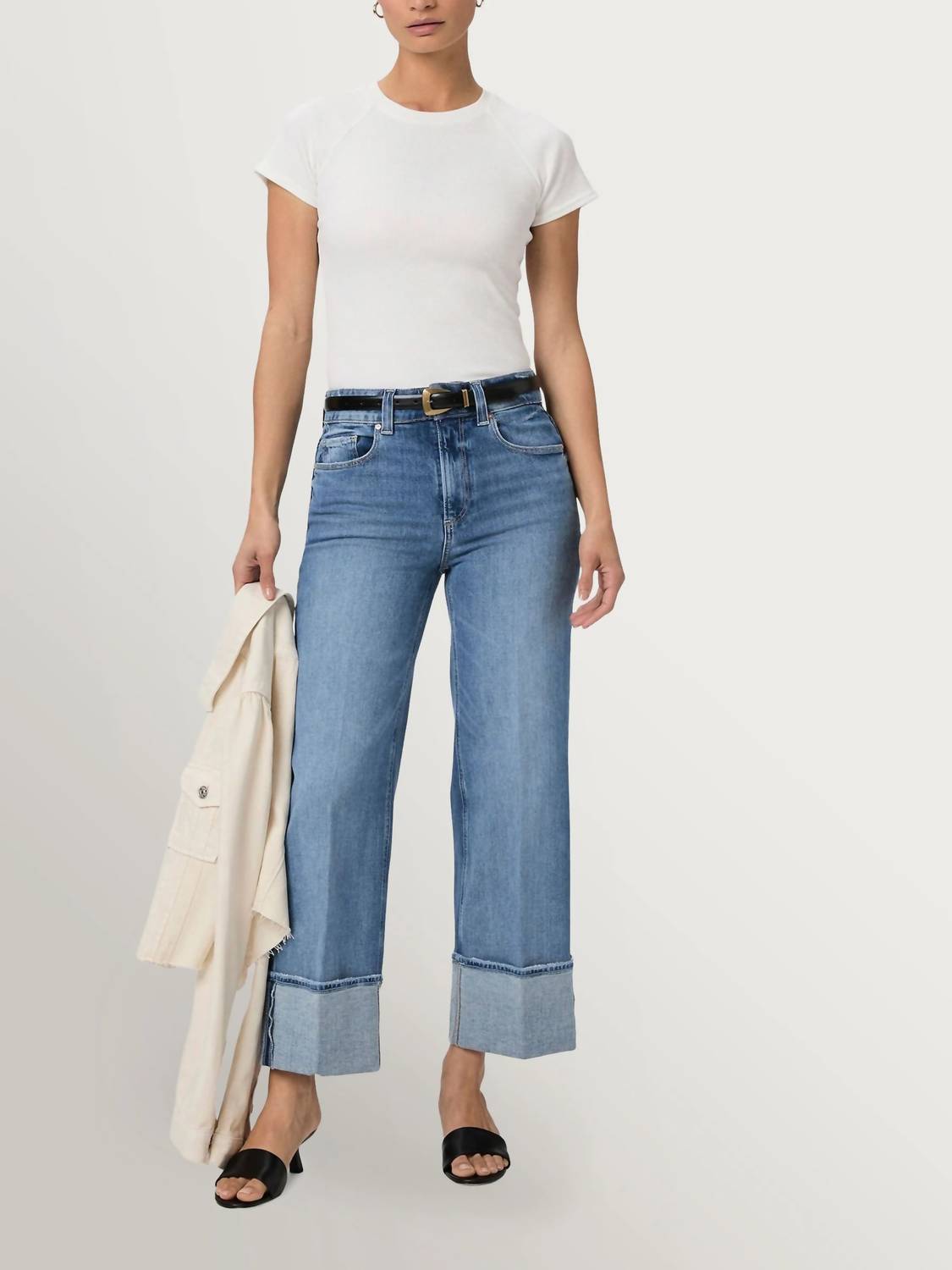 Paige - Sasha Ankle Wide Jeans