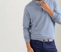 Peter Millar - Perth Sugar Stripe Performance Quarter-zip Sweater
