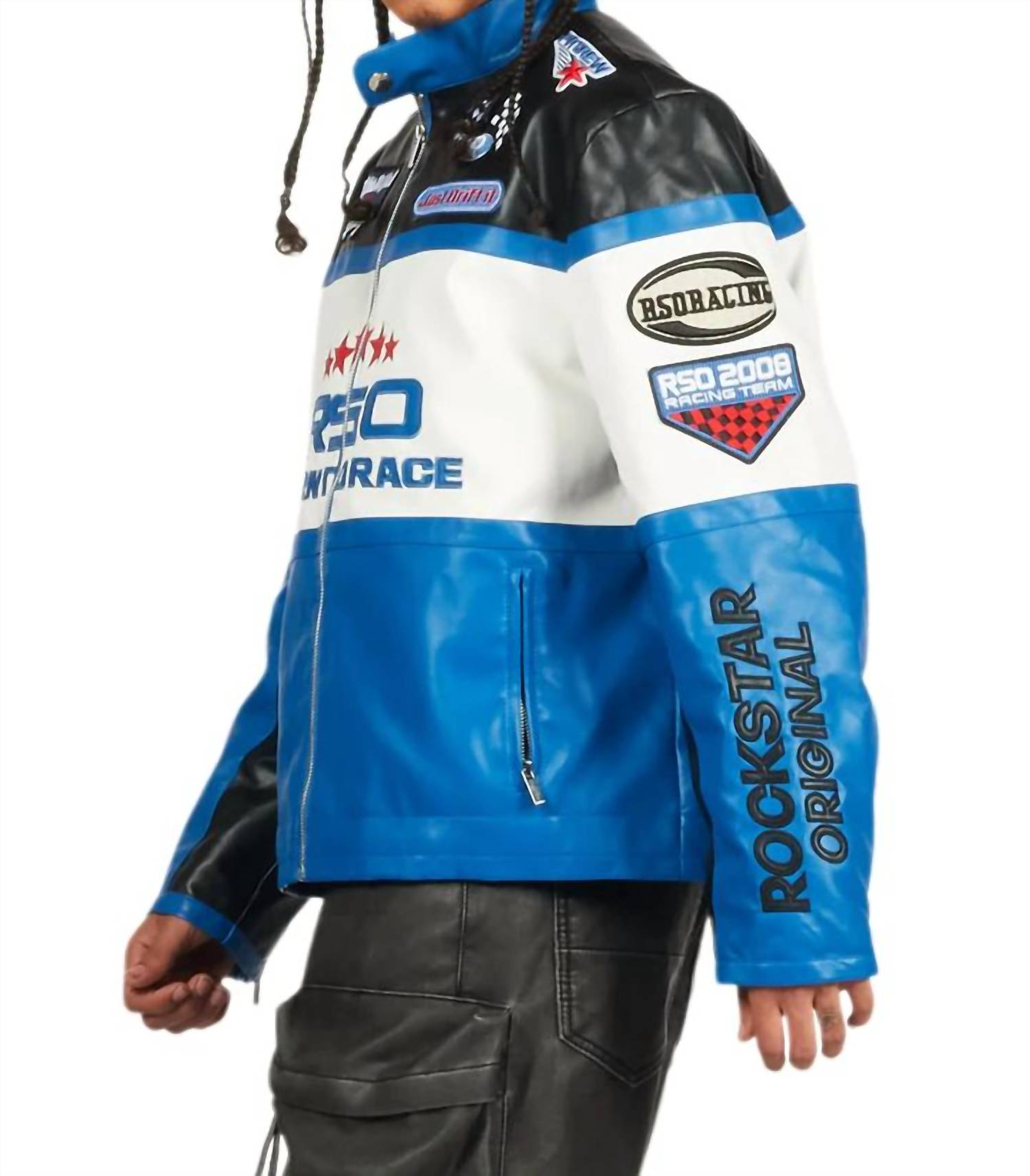 Rockstar Original - Balint Leather Moto Jacket