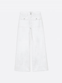 Frame - Women's 70's Patch Pocket Crop Straight Pants