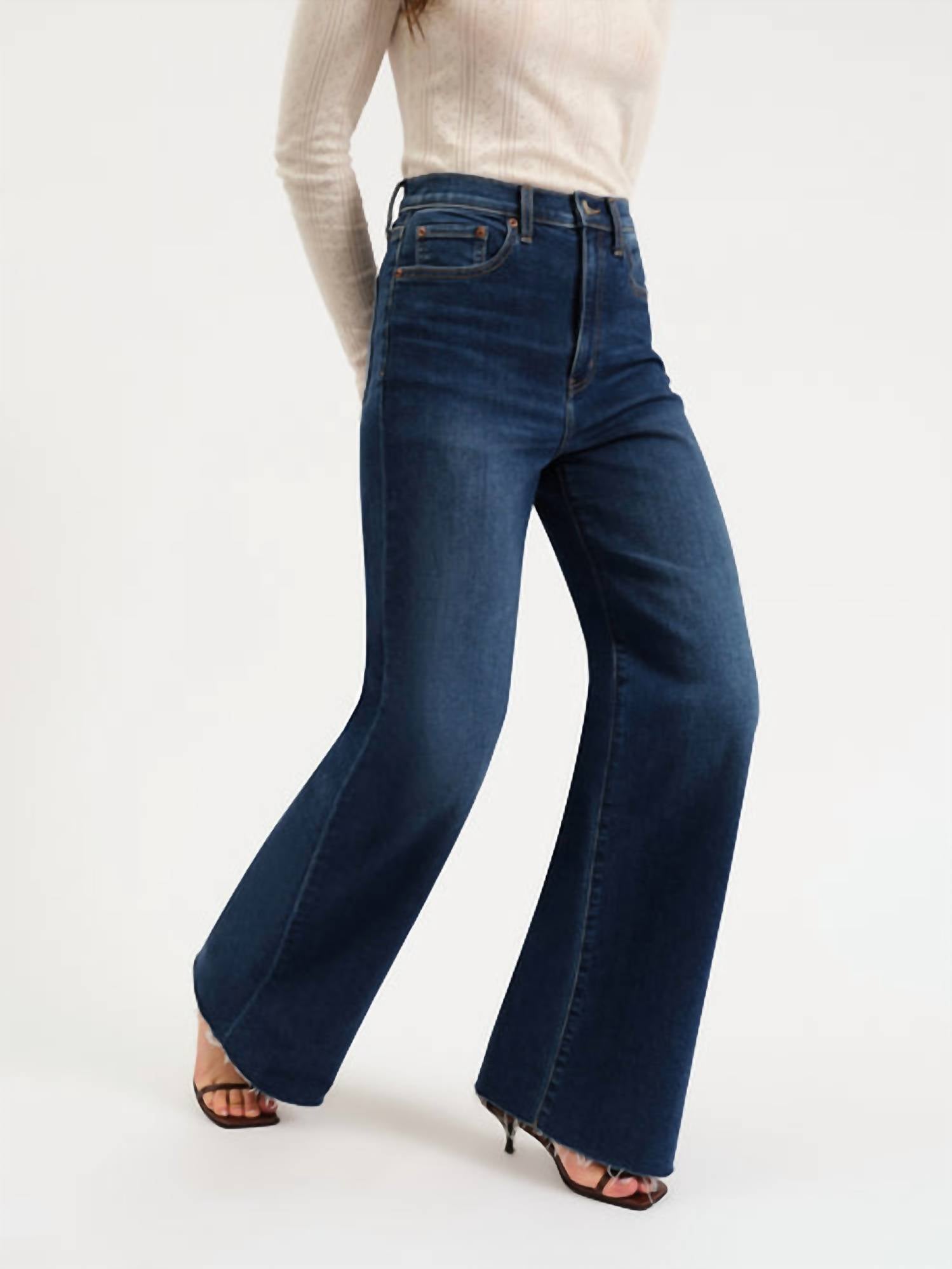 Daze - Far Out High Rise Wide Leg Jeans