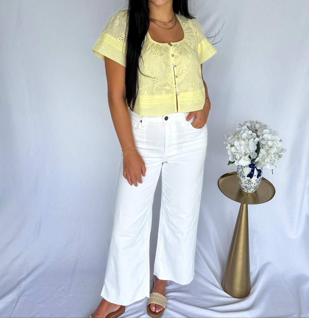 Olivaceous - The Elaine Top
